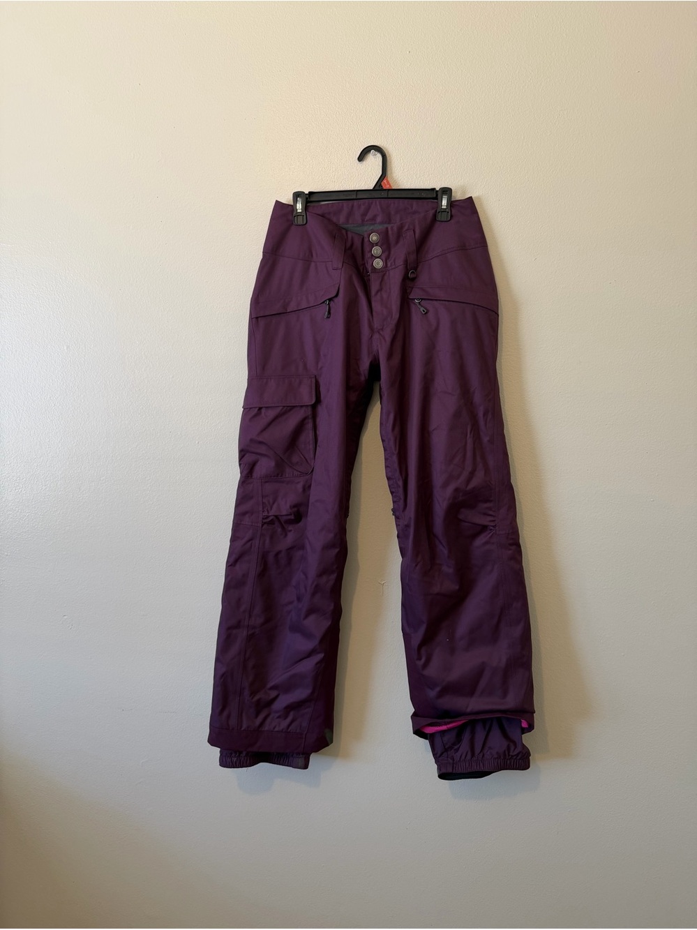 Patagonia H2NO Purple Snow Pants Size M